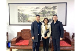 民革咸宁市委会主委闵云莅临我司参观互换