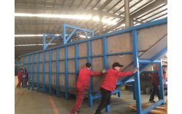 大型电泳出产线发货中